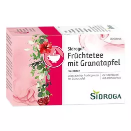 SIDROGA Wellness ovocný čaj s filtrom z granátového jablka, 20X2,0 g