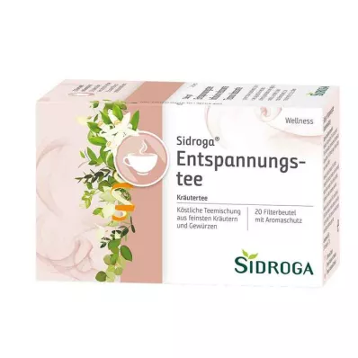 Sidroga Wellness Relaxačné čajové filtračné vrecká, 20X1,75 g Sidroga Wellness Relaxačné čajové filtračné vrecká, 20X1,75 g