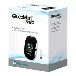 GLUCOMEN Súprava glukometra Areo na meranie glukózy v krvi mmol/l, 1 ks