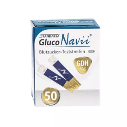 SD Testovacie prúžky na meranie hladiny cukru v krvi Gluconavii Gdh, 1x50 ks