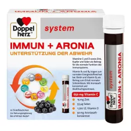 Ampulky Doppelherz system Immune+Aronia, 10 ks