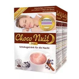 CHOCO NUIT Čokoládový nápoj na dobrú noc v prášku, 20 ks