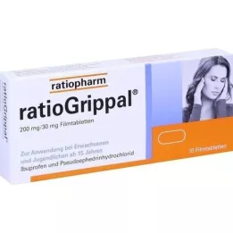 RATIOGRIPPAL 200 mg/30 mg filmom obalené tablety, 10 ks