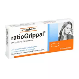 RATIOGRIPPAL 200 mg/30 mg filmom obalené tablety, 10 ks