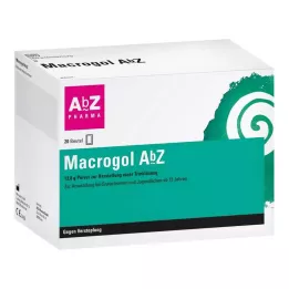 MACROGOL AbZ Plv.z.Her.e.Lsg.z.Einnehmen, 20 ks