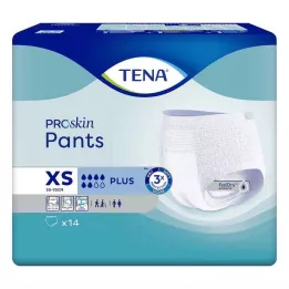 TENA PANTS plus XS jednorazové nohavice ConfioFit 50-70 cm, 14 ks