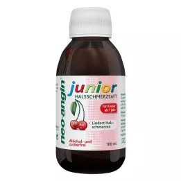 neo-angin® junior šťava proti bolesti hrdla, 100 ml