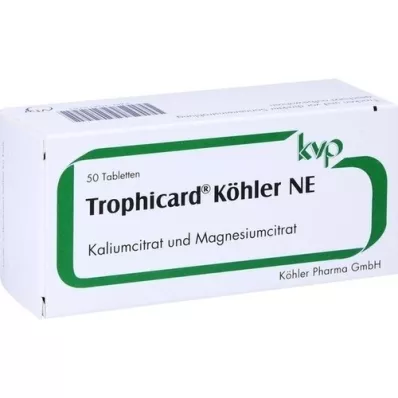 TROPHICARD Köhler NE Tablety, 50 ks