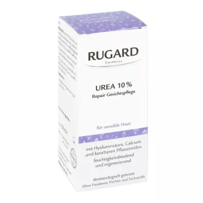 RUGARD Urea 10% Repair Facial Care Cream, 50 ml