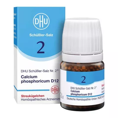 DHU Schüßlerova soľ č. 2 Calcium phosphoricum D12 globule, 10 g DHU Schüßlerova soľ č. 2 Calcium phosphoricum D12 globule, 10 g