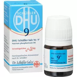 BIOCHEMIE DHU 9 Natrium phosphoricum D 6 globúl, 10 g