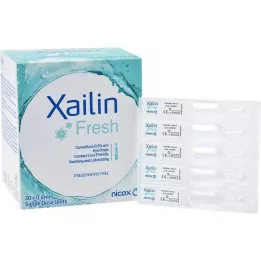 XAILIN Čerstvé očné kvapky, 30X0,4 ml