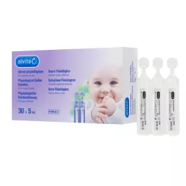 ALVITA Ampulky s fyziologickým roztokom, 30X5 ml