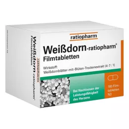 WEISSDORN-RATIOPHARM Filmom obalené tablety, 100 ks