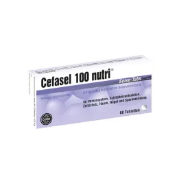 CEFASEL 100 výživných tabliet selénu, 60 ks