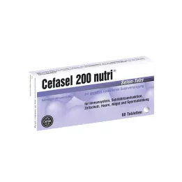 CEFASEL 200 výživných tabliet selénu, 60 ks