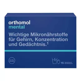ORTHOMOL mentálne granule/kapsuly 15 dní kombinovane, 1 P