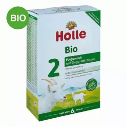 HOLLE Organické následné mlieko 2 na báze sušeného kozieho mlieka, 400 g