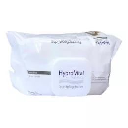 HYDROVITAL Vlhčené obrúsky s bambuckým olejom, 80 ks