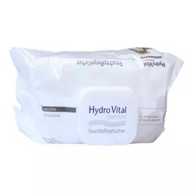 Hydrovital vlhčené obrúsky s bambuckým maslom (80 kusov) Hydrovital vlhčené obrúsky s bambuckým maslom (80 kusov)