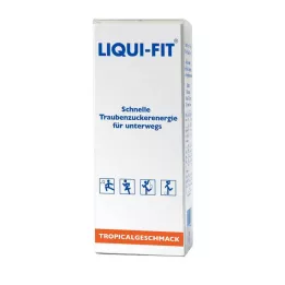 LIQUI FIT Tropický tekutý cukrový roztok, 12 ks