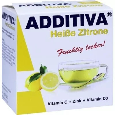 ADDITIVA Horúci citrónový prášok, 120 g