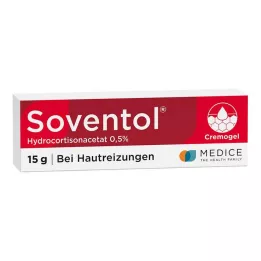 SOVENTOL Hydrokortizón acetát 0,5 % krém, 15 g