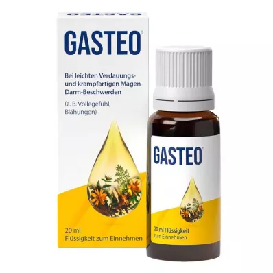 GASTEO Kvapky na gastrointestinálne ťažkosti, 20 ml
