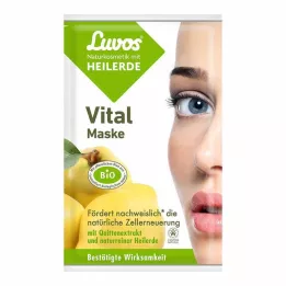 LUVOS Liečivá ílovitá maska prírodná kozmetika, 2X7,5 ml