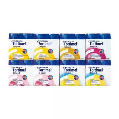 FORTIMEL Kompaktný 2,4 miešací kartón 8X4X125 ml