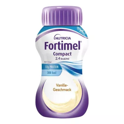 Fortimel Compact 2,4 vanilková príchuť, 4X125 ml Fortimel Compact 2,4 vanilková príchuť, 4X125 ml