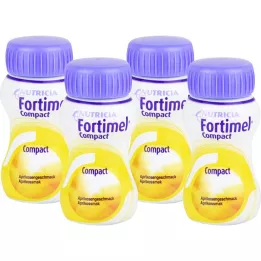 FORTIMEL Kompaktný 2.4 Marhuľová príchuť 8X4X125 ml