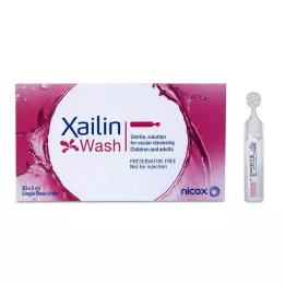 XAILIN Roztok na výplach očí v jednotlivých dávkach, 20X5 ml