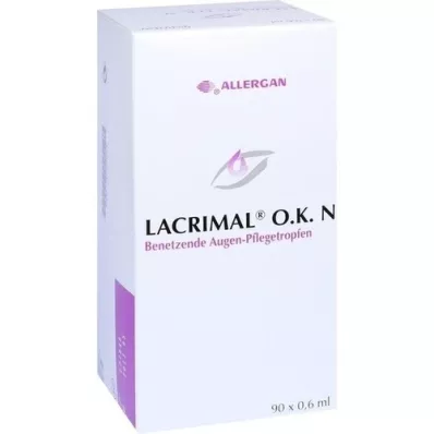 LACRIMAL O.K. N očné kvapky, 90X0,6 ml