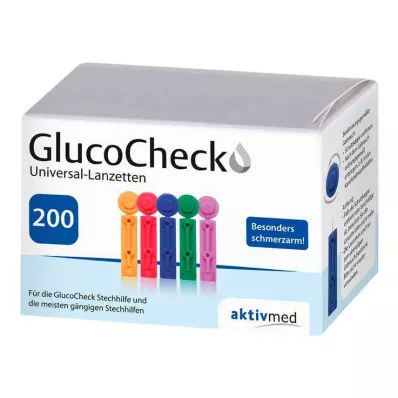 Lancety Gluco Check univerzálne, 200 kusov Lancety Gluco Check univerzálne, 200 kusov