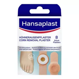 HANSAPLAST Kukuričné náplasti, 8 ks