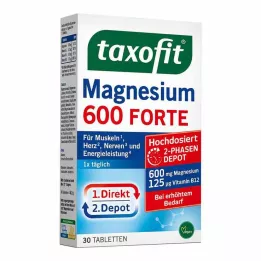 TAXOFIT Magnézium 600 FORTE Depotné tablety, 30 kapsúl