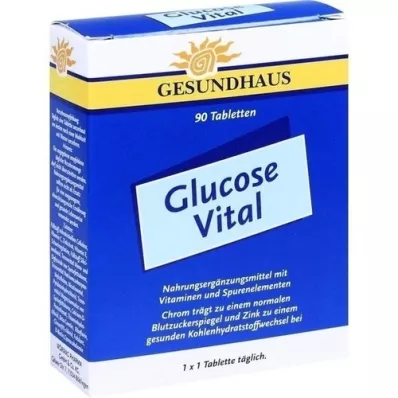 GESUNDHAUS Glukóza Vital tablety, 90 kapsúl