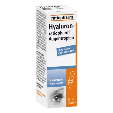 Hyaluron-ratiopharm® očné kvapky, 10 ml