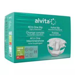 ALVITA Inkontinenčné nohavičky všetko v jednom super medium day, 24 ks