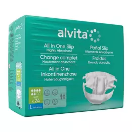ALVITA Inkontinenčné nohavičky All-in-one super large day, 24 ks