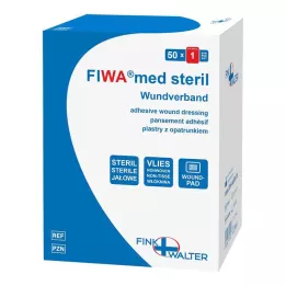 WUNDVERBAND sterilné 10x25 cm, 50 ks