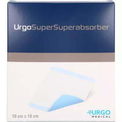 URGOSUPERSUPERABSORBER Obväz 10x10 cm, 10 ks