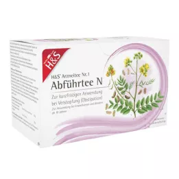 H&amp;S Laxatívny čaj N filtračné vrecko, 20X1,0 g