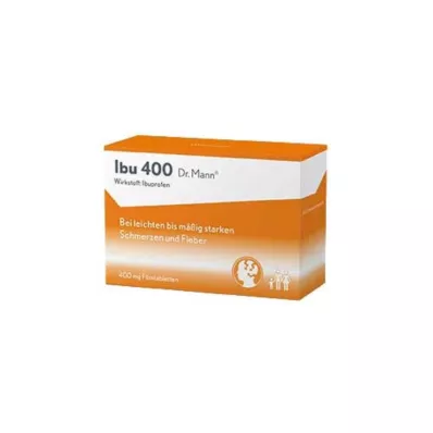 IBU 400 filmom obalených tabliet Dr.Mann, 50 ks