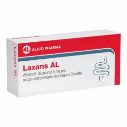 LAXANS AL enterálne obalené tablety, 10 ks
