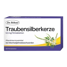 DR.BÖHM Black cohosh 6,5 mg filmom obalené tablety, 60 ks