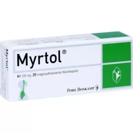MYRTOL mäkké kapsuly s enterickým obalom, 20 ks