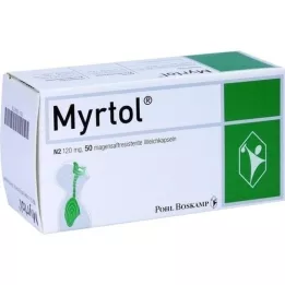 MYRTOL Gastrorezistentné mäkké kapsuly, 50 ks