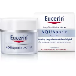 EUCERIN AQUAporin Active Cream normálna až zmiešaná pleť, 50 ml